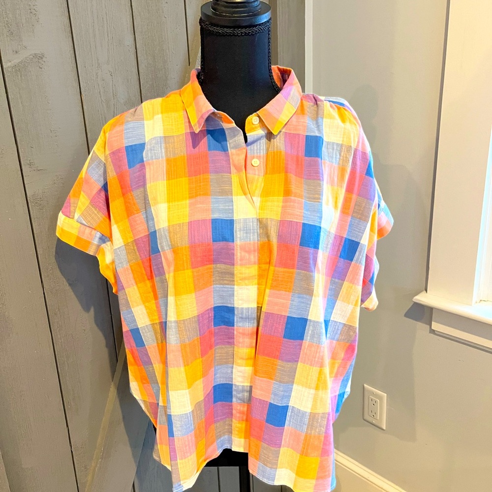 Madris crop shirt